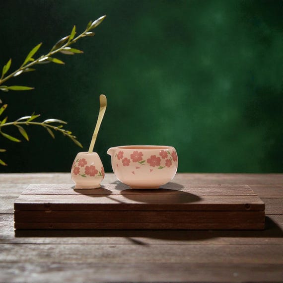 花模様の陶器製茶碗 茶碗 おしゃれ 陶器 美濃焼 kohana 飯碗 花模様