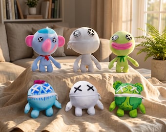 New Hot Wrongside Outimals Plush Doll Cute Anime Peripherals Toy Birthday Gift