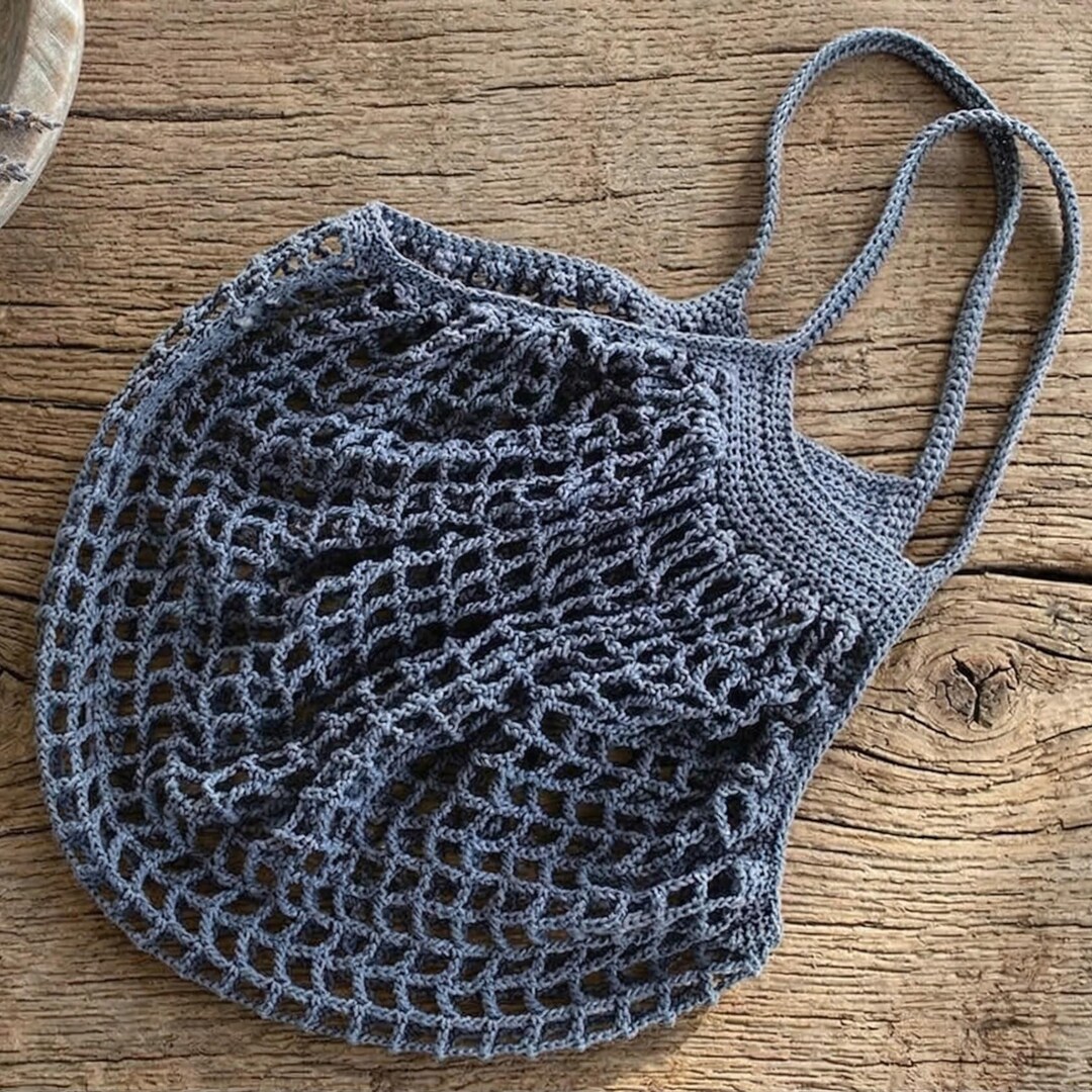 French Market Bag Crochet Pattern PDF | Simple Crochet | Modern Bag ...