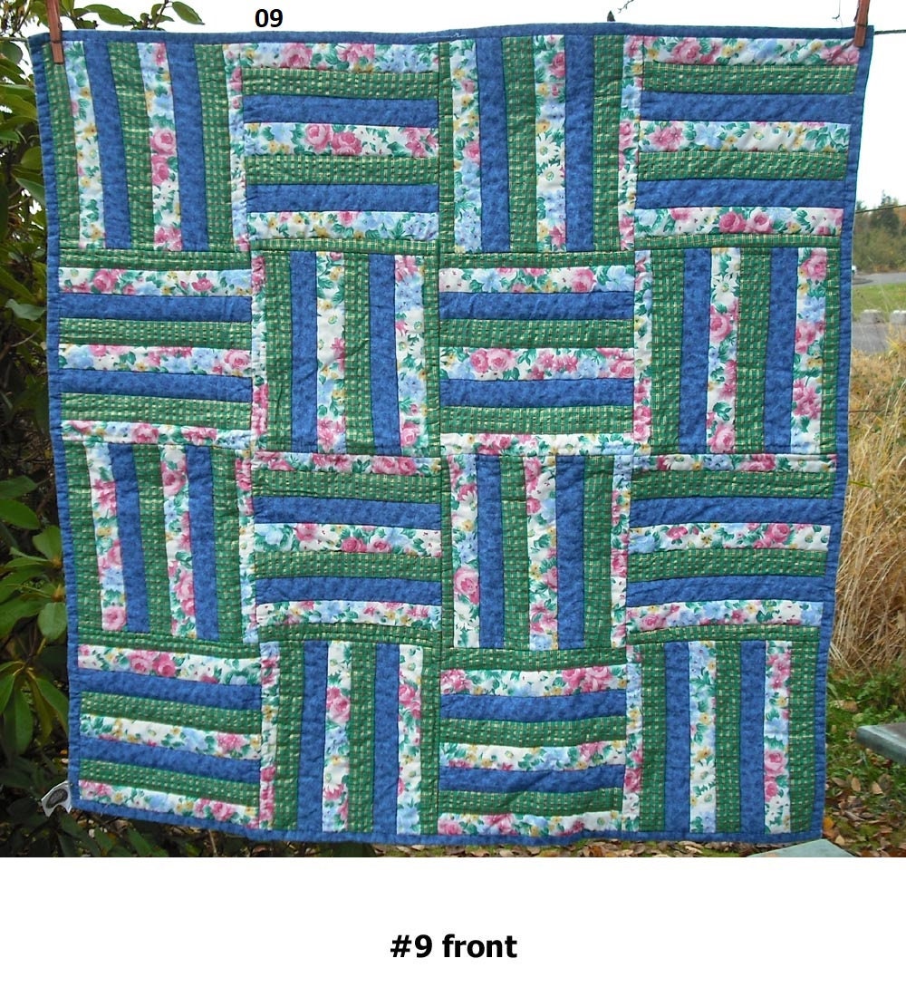 Lap Quilt Wall Hanging Tapestry Baby Crib Patchwork Quilted Etsy
