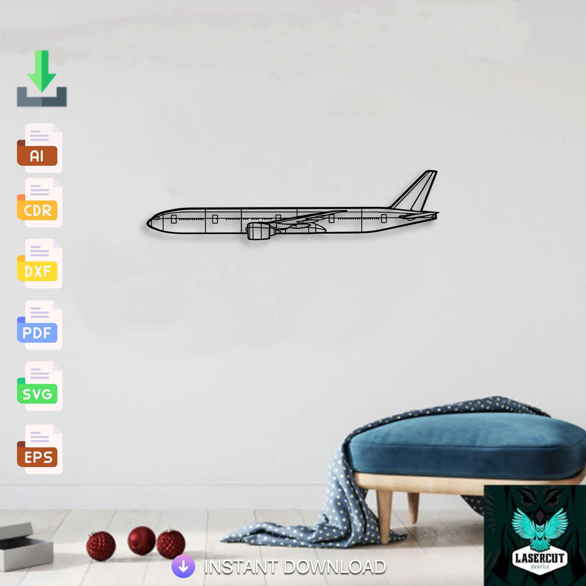 Boeing 777 decal - Etsy 日本