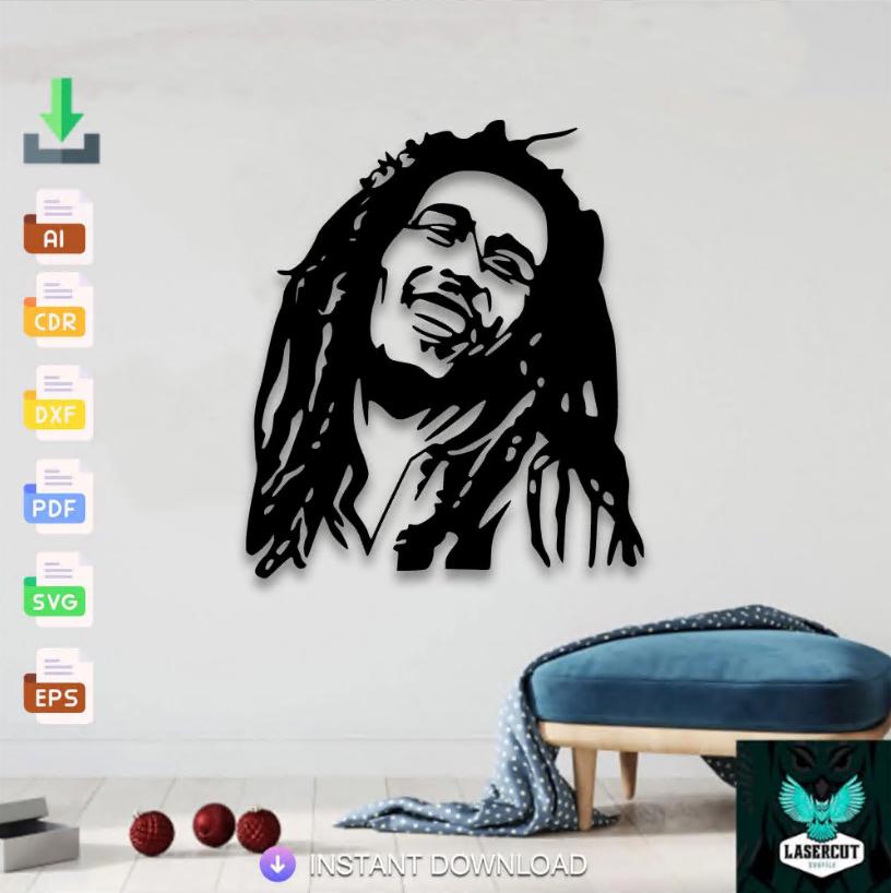 絵画 BOB MARLEY 97x130cm Bob Marley– KoultureKanvas