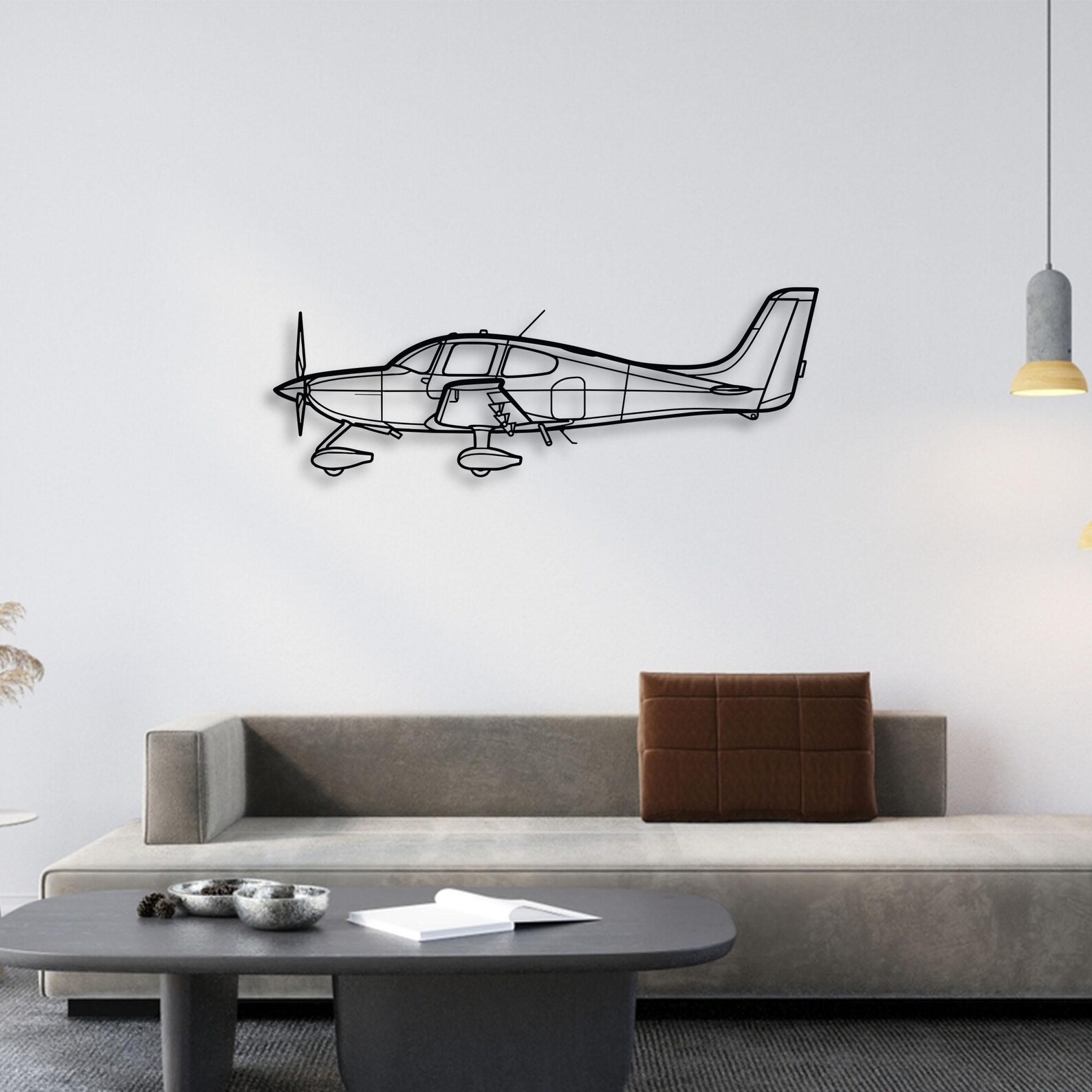 Cirrus SR22 Aircraft Vector File – Metal Wall Art, Laser Cut Design ...