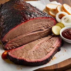 BEST RECIPE for Texas-Style Smoked Brisket. Digital download.