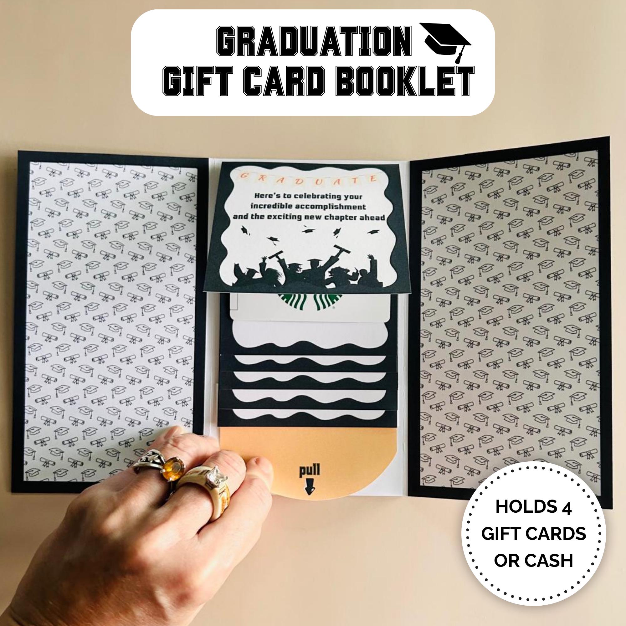 grad gift card ideas Customizable Graduation Gift Card Holder – Glowforge Shop main image 0
