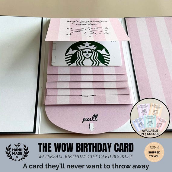 gift card holder book handmade birthday card grandmother gift card book coworker gift college survival kit daughter gift handmade DIY trend