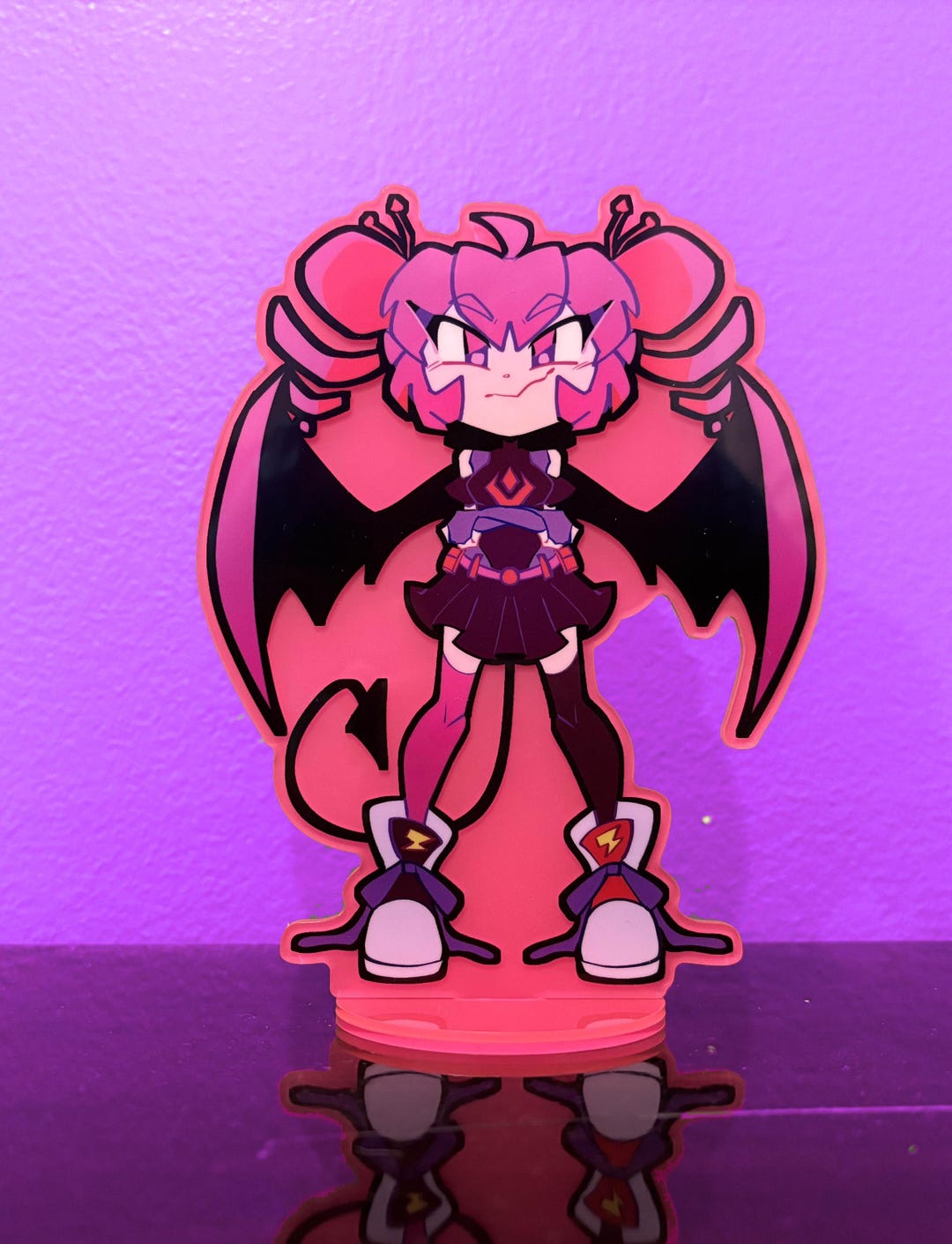 Talkloid Deviantart Talkloid Teto Standee (glow in Dark) - Etsy