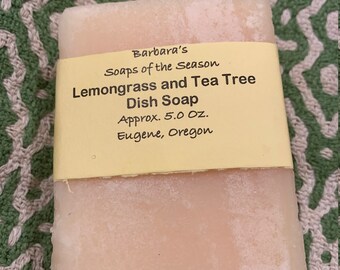 Lemon and Tea Tree Dish Soap