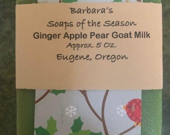 Ginger Apple Pear Goat Milk