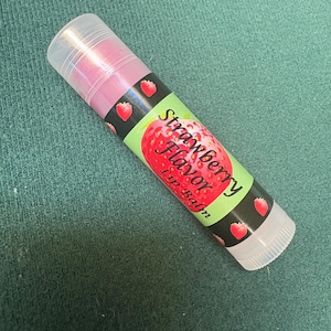 Erdbeer Lippenbalsam
