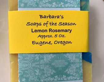 Lemon Rosemary Soap