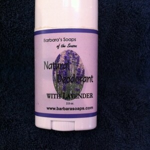 Deodorante naturale alla lavanda 2,5 oz