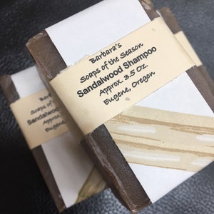 Sandelholz Shampoo Bar