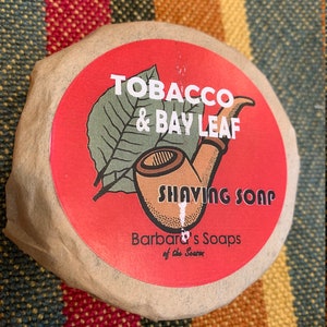 Tobacco Bay Leaf Shaving Soap