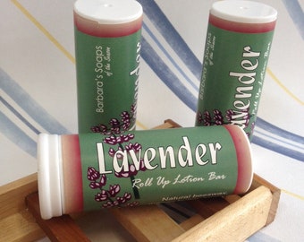 Lavender Solid Mango Butter Roll Up Lotion