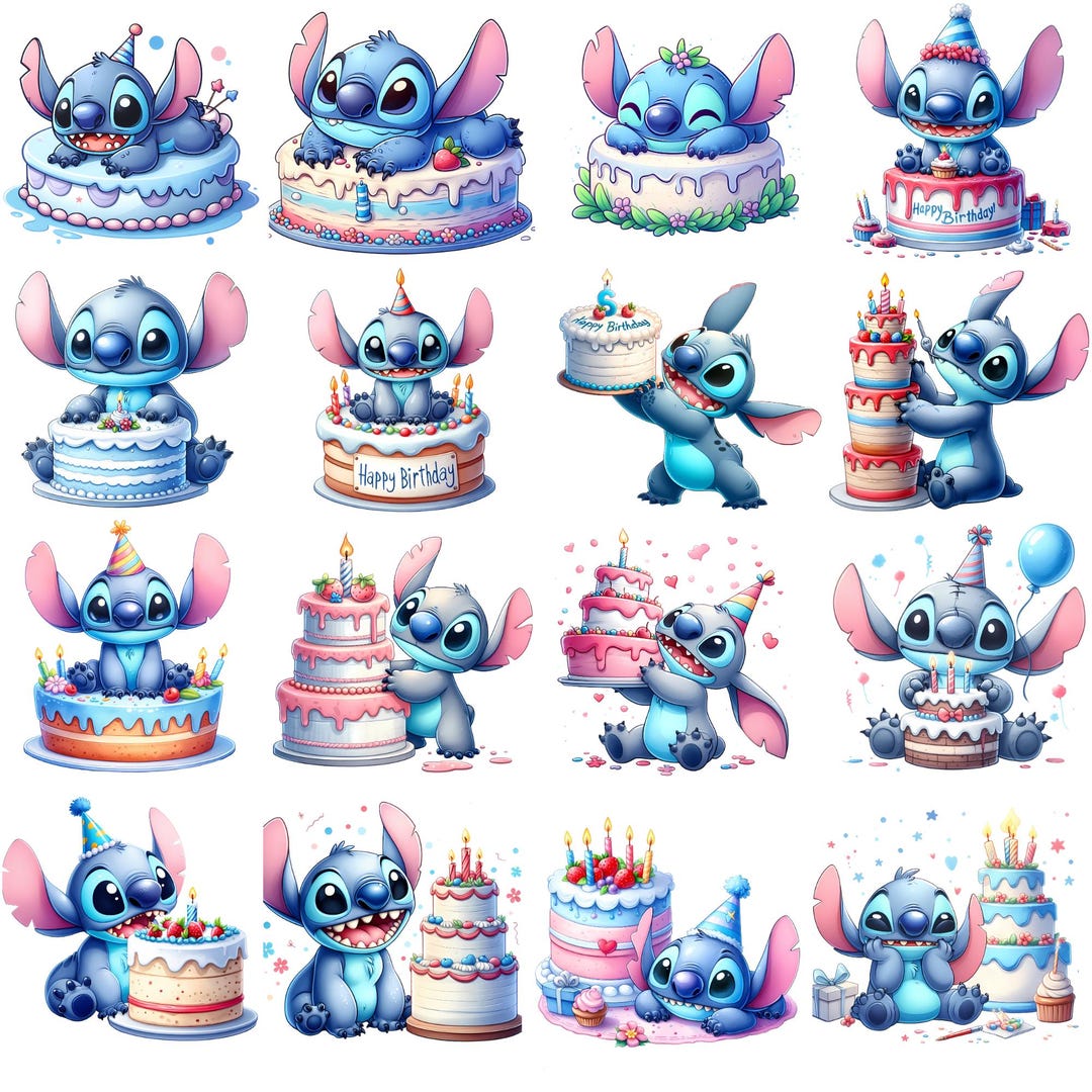 Sti-tch Anniversaire Enfant - 12 Bracelets Slap + 12 Porte-Clés + 50 Autocollants + 12 Sacs Cadeaux