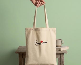 Bolso tote Vancouver – «Vancouver por delante / ¿Eh? por detrás»