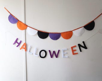 Halloween Garland- 2 Piece Set