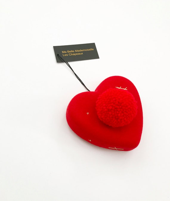 Heart beret Outlet