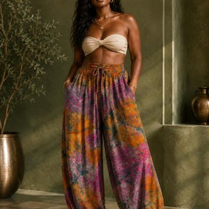 Handmade pant for women available in Manchester Ready to wear African print in USA