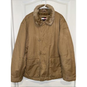 Rare Vintage TOMMY HILFIGER Puffer Winter Jacket
