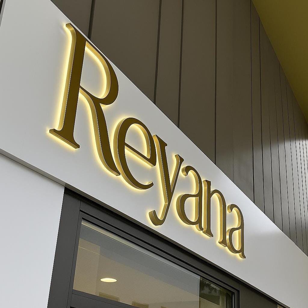 Outdoor Shop Sign, Beauty Salon Sign, Custom Backlit Sign, Illuminated ...