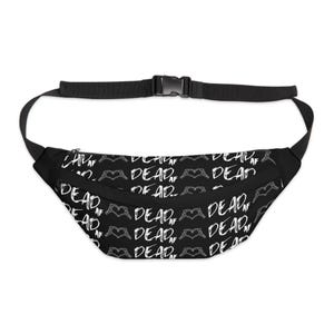Dead AF Large Fanny Pack - Ideal for Festivals, Travel, Outdoor Adventures, Gym, Concerts, Stylish Accessory with DEAF AF Design
