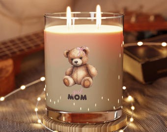 Candela Girl Mom - Regalo per la festa della mamma per le mamme di figlie / Candela profumata in miscela di soia da 11 once / 3 fragranze