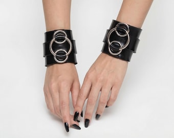 Sumi Woven Ring Cuff Set