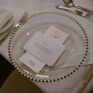 Personalised Wedding Place Cards with Poems | Custom Poem Cards for Guests | Unique Keepsake Favour