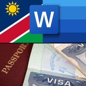 Carta de motivación para la visa de Namibia