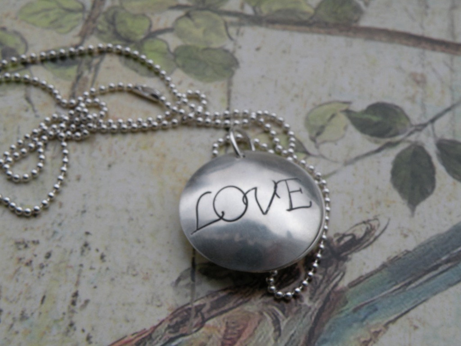 Love My Children Locket Necklace Etsy