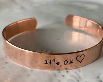 It’s OK Cuff Bracelet