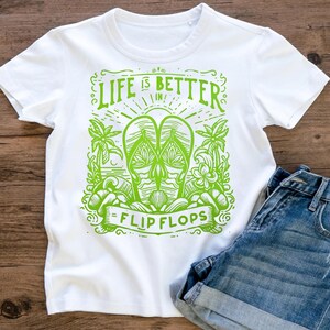 Life is Better in Flip Flops Graphic Tee