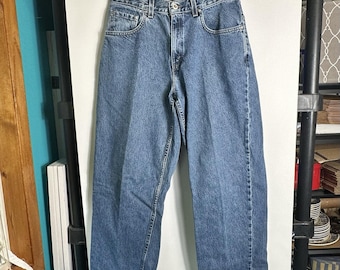 VTG '94 Levis SilverTab baggy jeans VS gemaakt blauw denim heren **W29 L30 Read* VGC