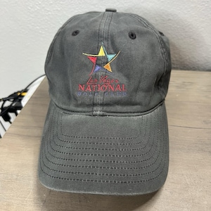 Vintage Nike Las Vegas National Golf Club Black Hat Adjustable Strapback Cap