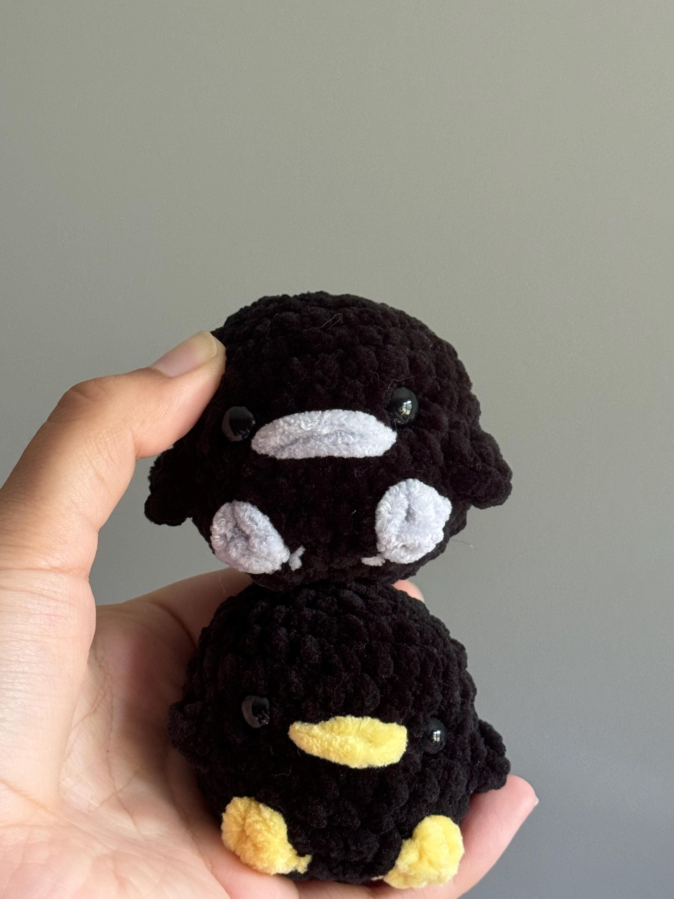 スパンキッシュクロウ　ぬいぐるみ　ハンドメイド　Re'BEAR カラス スパンキッシュクロウ ぬいぐるみ ハンドメイド Re'BEAR カラス 6266.jpg