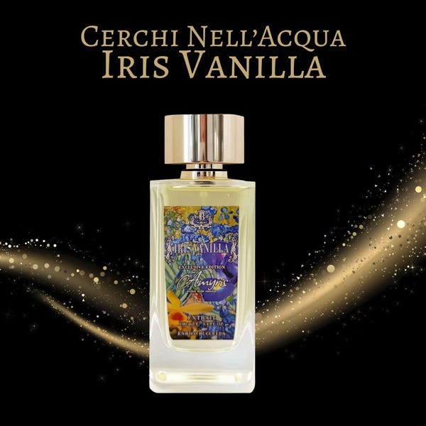 Cerchi Nell’Acqua Iris Vanilla Perfume 10, 5, 3 and 2 mL samples