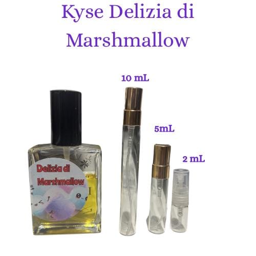 Kyse Delizia Di Marshmallow 10, 5, 3 and 2 Ml Samples - Etsy