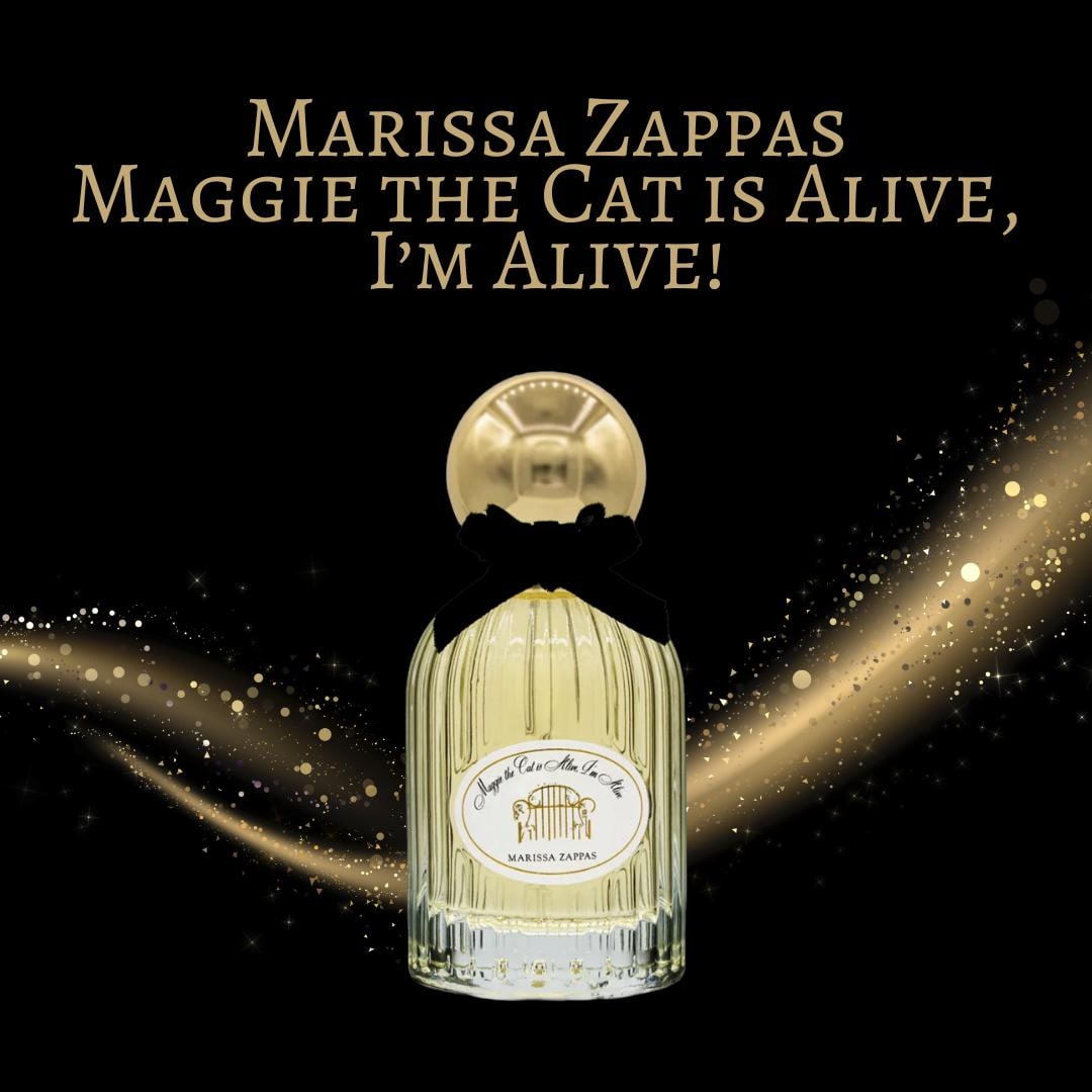 Maggie the Cat is Alive, I'm Alive! Perfume 10, 5, 3 and 2 Ml