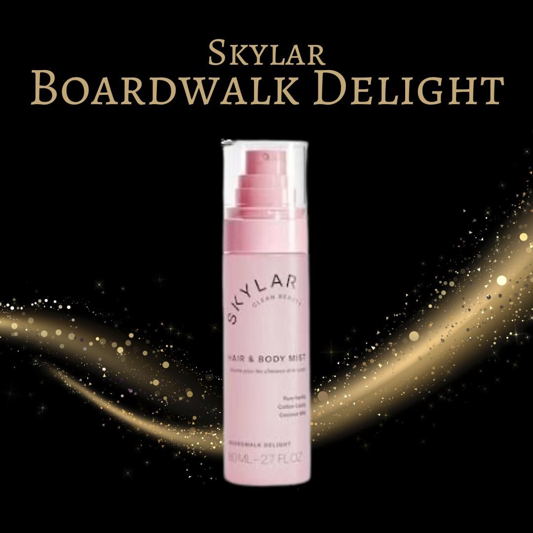Skylar Boardwalk Delight Body Spray 10, 5, and Ml Samples