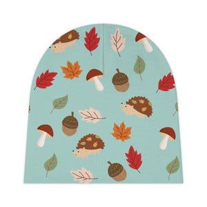 Whimsy Woods | Adorable Hedgehog Baby Beanie, Cute Infant Hat, Cozy Fall Accessories, Seasonal Newborn Gift, Baby Shower Present