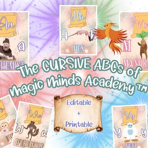 Magic Minds™ Cursive Alphabet