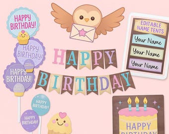 Wizard-Themed Birthday Bulletin Board Kit
