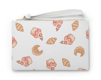 Whimsy Woods | Cute Cupcake Clutch Bag - Perfect for Everyday Use, Great Gift for Parties, Casual Outings, Mother's Day