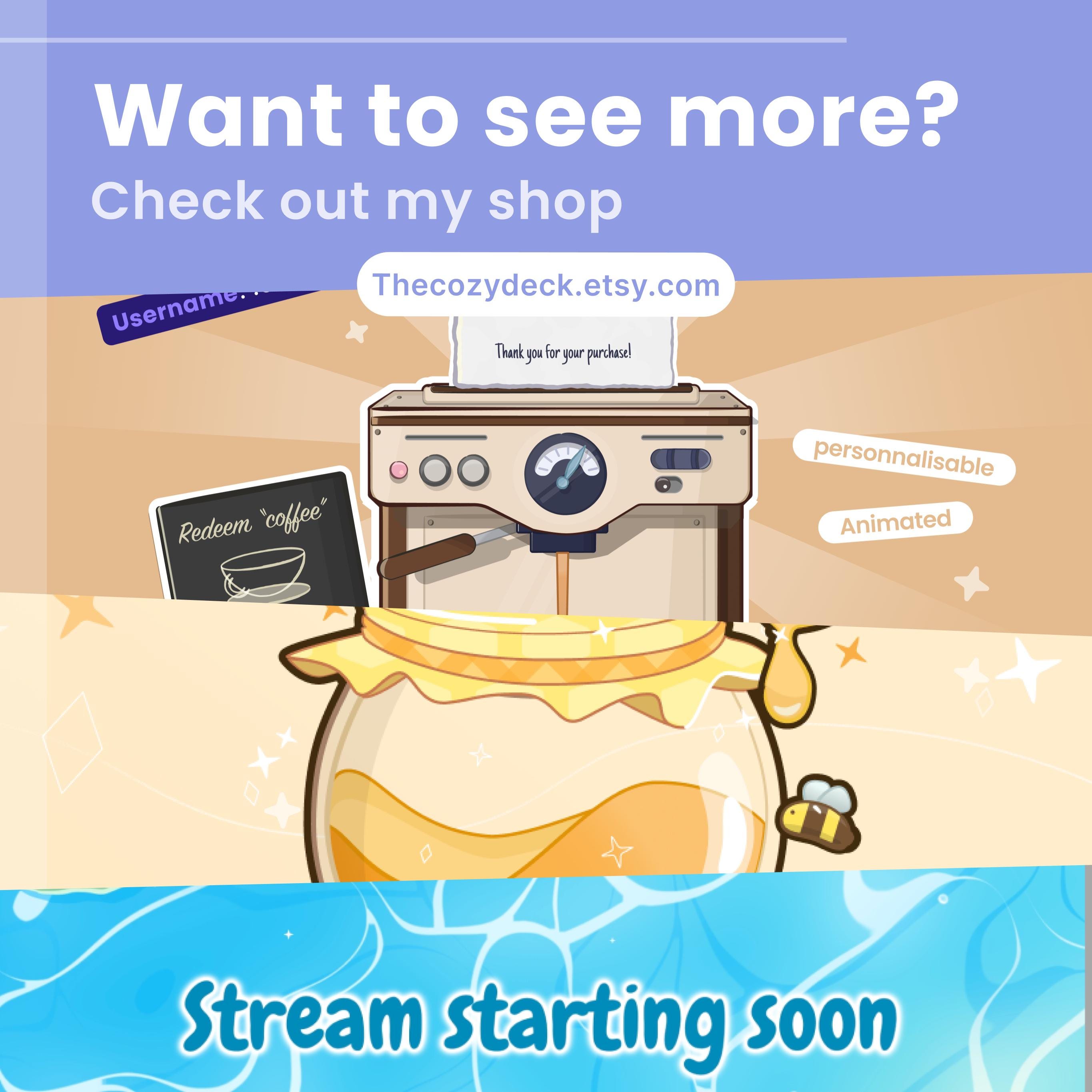 Welcome Twitch Widget Intro Sticker: Customizable Twitch Stream New ...