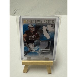 2024 Panini Origins Brock Bowers RC Hometown Roots Patch /75 Raiders