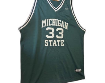 Camiseta retro de Magic Johnson Hardwood Classic de Michigan State, talla 4XL, 1976-1979