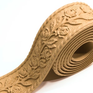 Wooden trim 215 Χ 6.5 cm - Bending model - Flexible - Wood decoration - Wooden Furniture Moulding