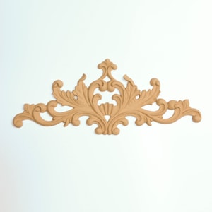 Wooden Furniture ornament 29 Χ 12 cm - Bending model - Flexible - Wood decoration - Wooden Furniture Moulding